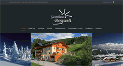 Desktop Screenshot of bergwelt.net