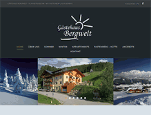 Tablet Screenshot of bergwelt.net